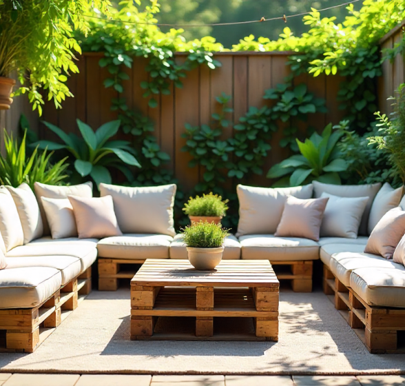 Nameštaj od paleta - Ideje