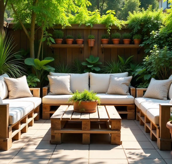 Nameštaj od paleta - Ideje